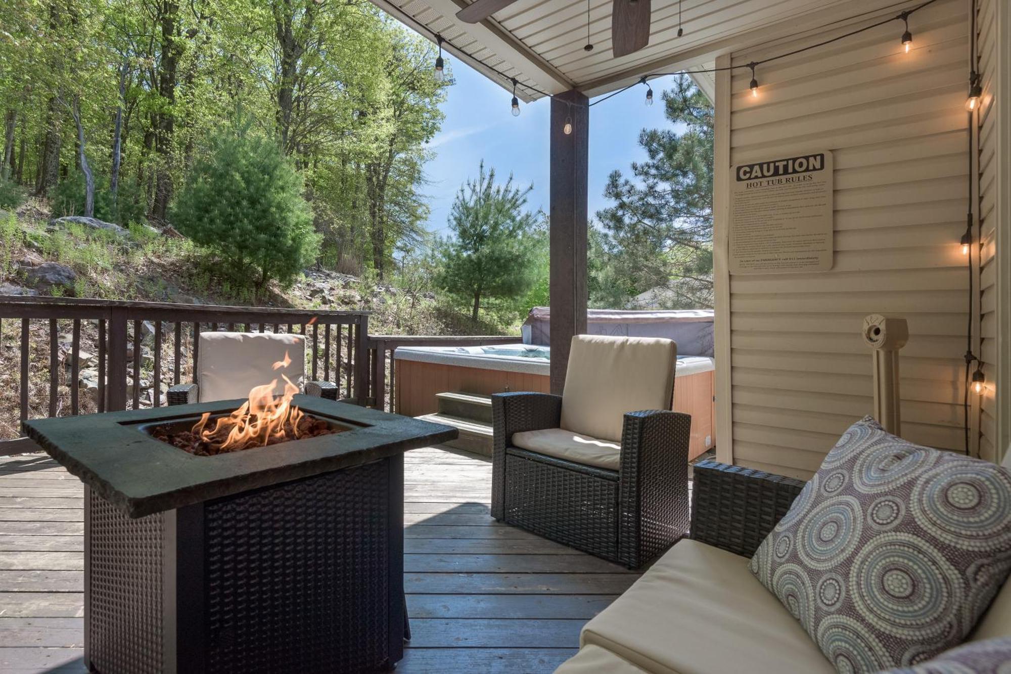Villa 6 Fieldstone Ct Lake Harmony Esterno foto