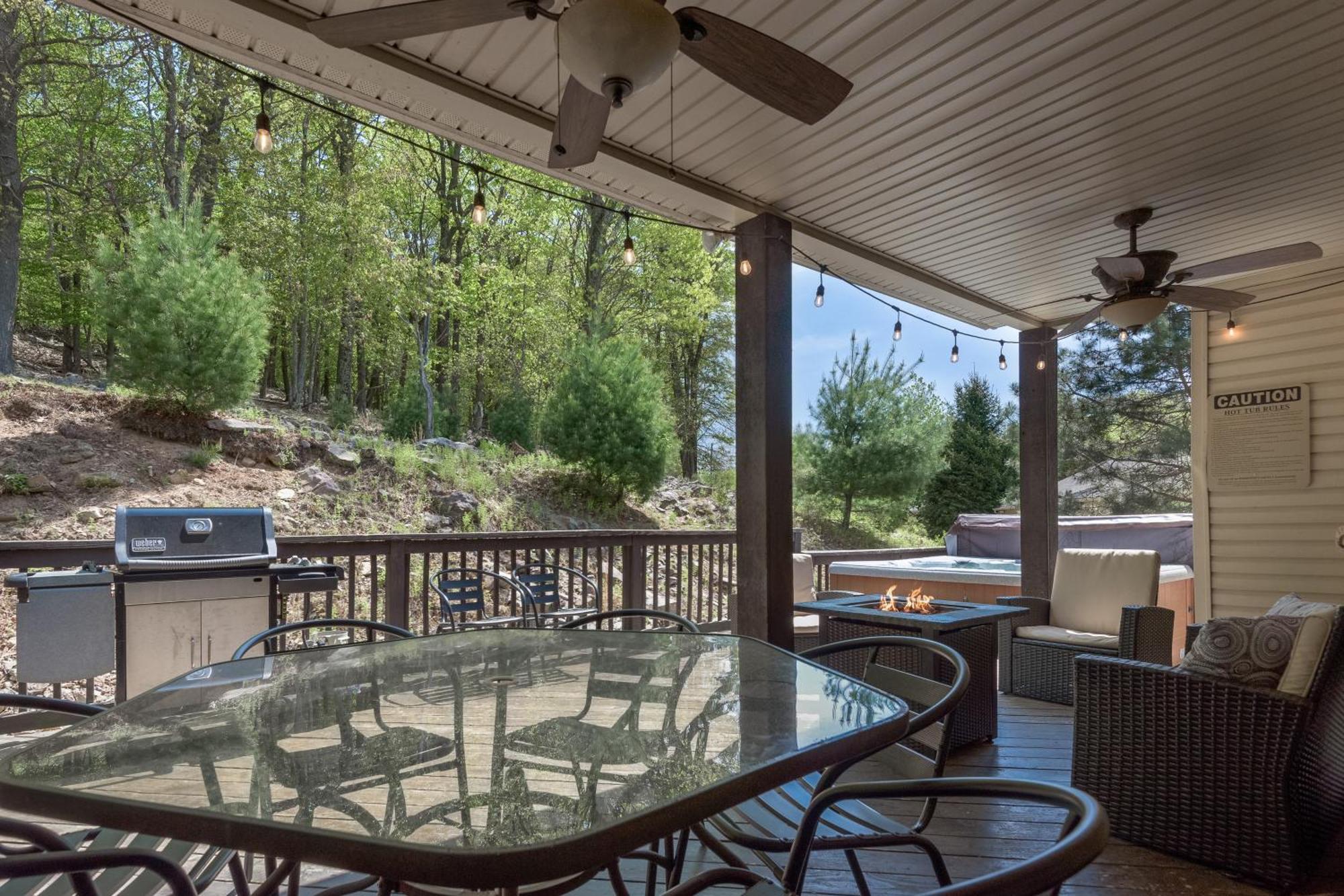 Villa 6 Fieldstone Ct Lake Harmony Esterno foto